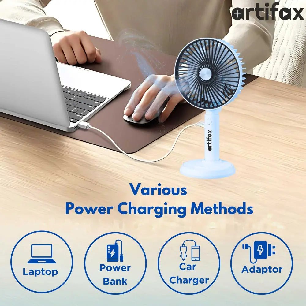 ART-B-3 Rechargeable Portable Fan
