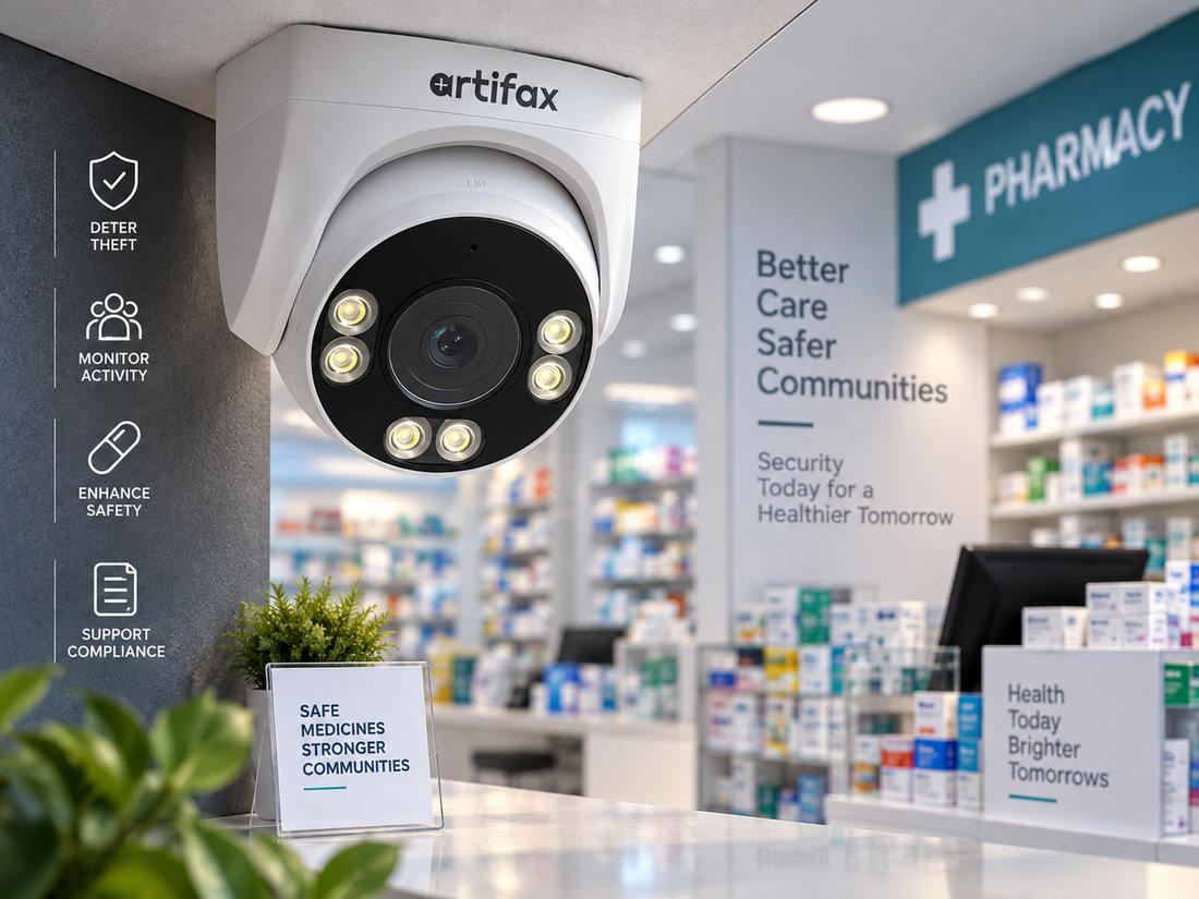 Why CCTV Is Becoming More Important for Pharmacies in India