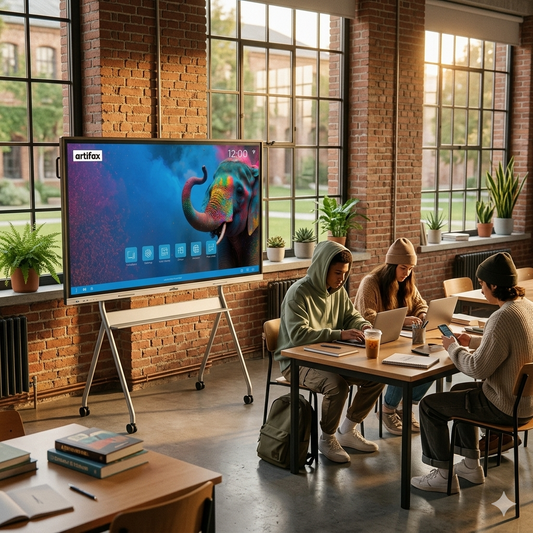 This 98-Inch Smart Board Just Made Every Other Screen Look Mid 🖥️💜