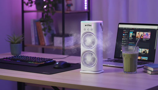 Two Fans. Ice Cold Mist. RGB Lights. This Thing is Not Playing Around. 🌀✨