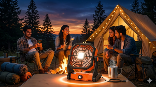 One Gadget. Zero Compromises – Meet the ART-B-7 Camping Fan