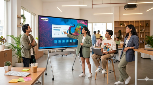 Big Screen Energy Only – Meet the ART Board L-V100 75″ AiO 🔥