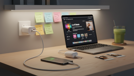 One Charger. Two Devices. Zero "My Phone is Dead" Excuses. ⚡