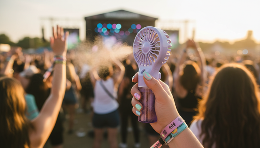 This Tiny Purple Fan Just Became the Most Aesthetic Thing in Your Bag 💜
