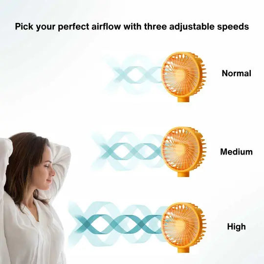 ART-B-1 Rechargeable Handheld Fan