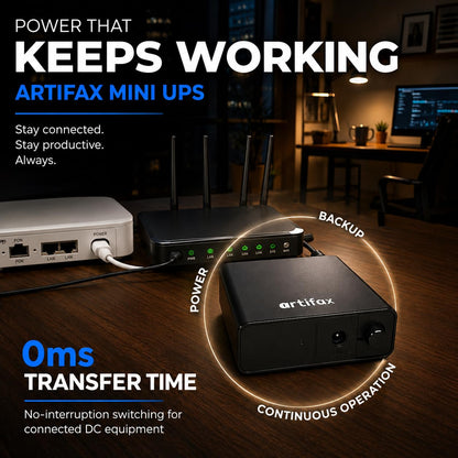 Artifax 12W Mini UPS – ART-UPS-201