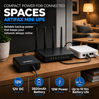 Artifax 12W Mini UPS – ART-UPS-201