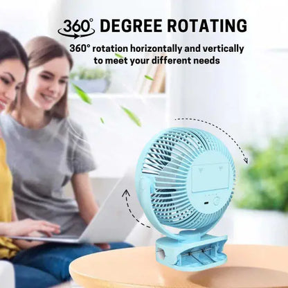 ART-B-5 Portable Rechargeable Clip Fan