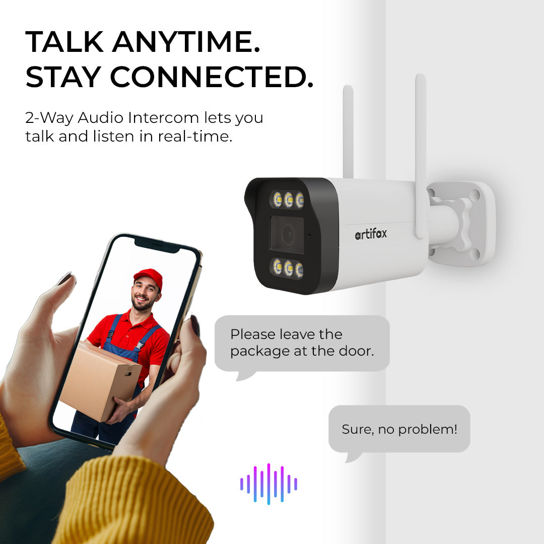 Artifax 3MP 4G Bullet All-Time Color Camera