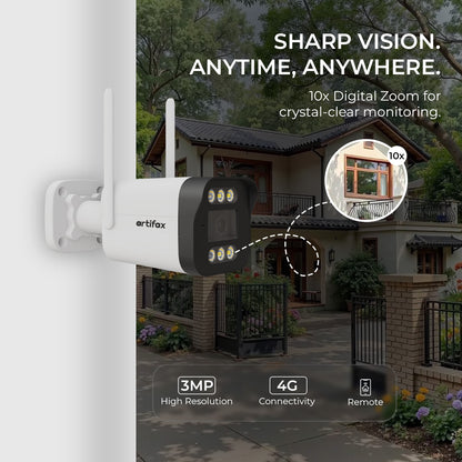 Artifax 3MP 4G Bullet All-Time Color Camera