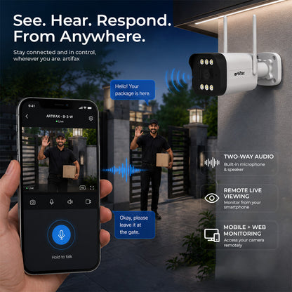 Artifax 3MP Wi-Fi Bullet All-Time Color Camera