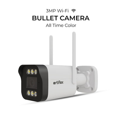 Artifax 3MP Wi-Fi Bullet All-Time Color Camera
