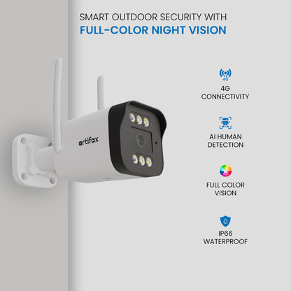 Artifax 3MP Wi-Fi Bullet All-Time Color Camera
