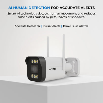 Artifax 3MP Wi-Fi Bullet All-Time Color Camera
