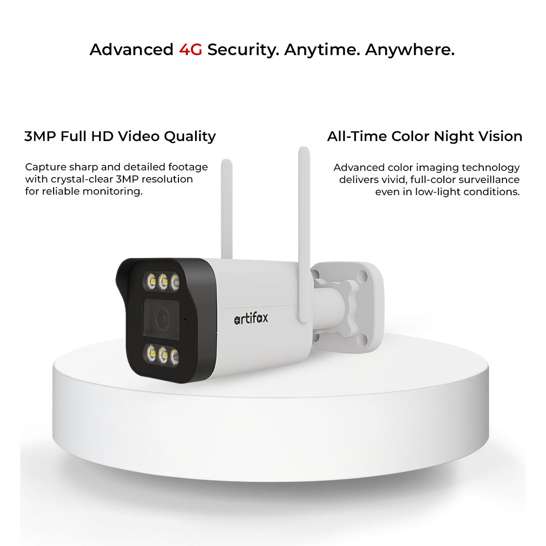 Artifax 3MP Wi-Fi Bullet All-Time Color Camera