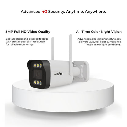 Artifax 3MP Wi-Fi Bullet All-Time Color Camera