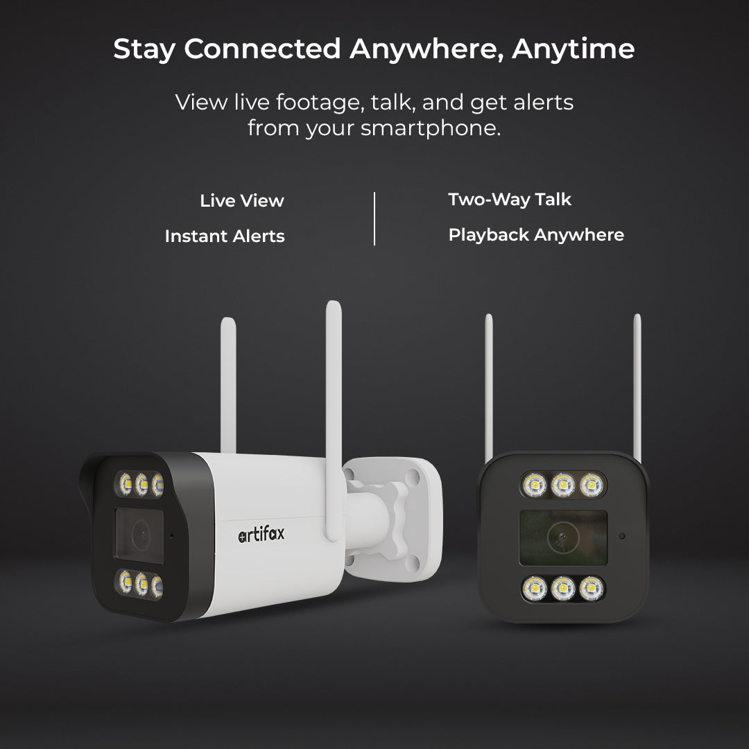 Artifax 3MP Wi-Fi Bullet All-Time Color Camera