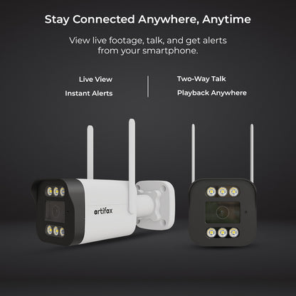 Artifax 3MP Wi-Fi Bullet All-Time Color Camera