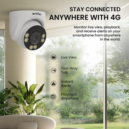 Artifax 3MP 4G Dome All-Time Color Camera