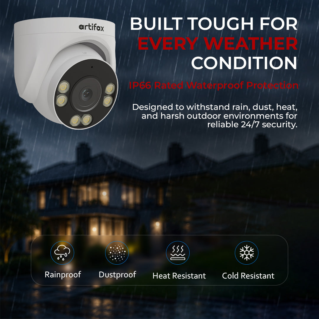 Artifax 3MP 4G Dome All-Time Color Camera