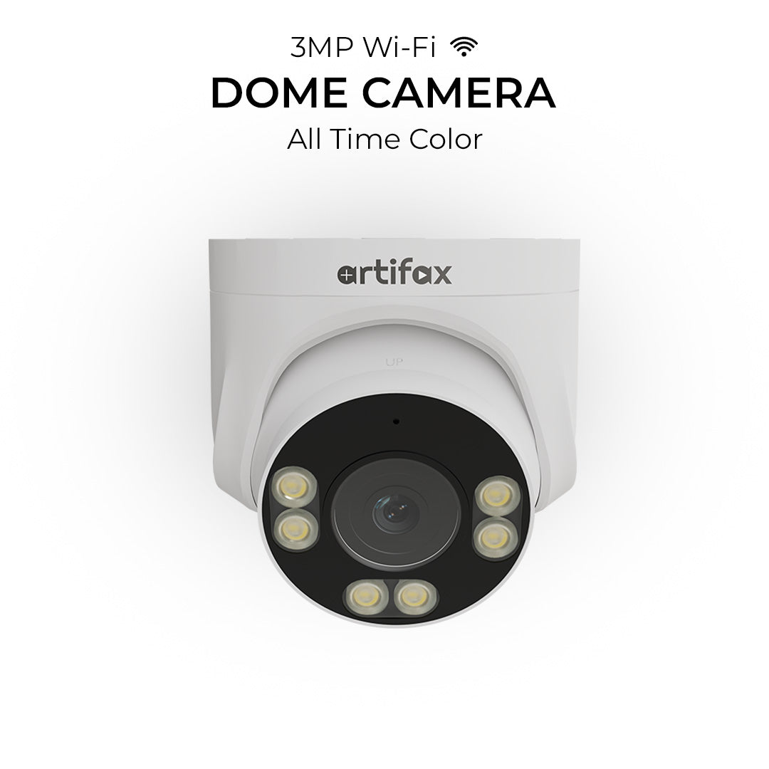 Artifax 3MP Wi-Fi Dome All-Time Color Camera