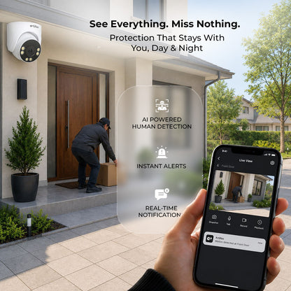 Artifax 3MP Wi-Fi Dome All-Time Color Camera