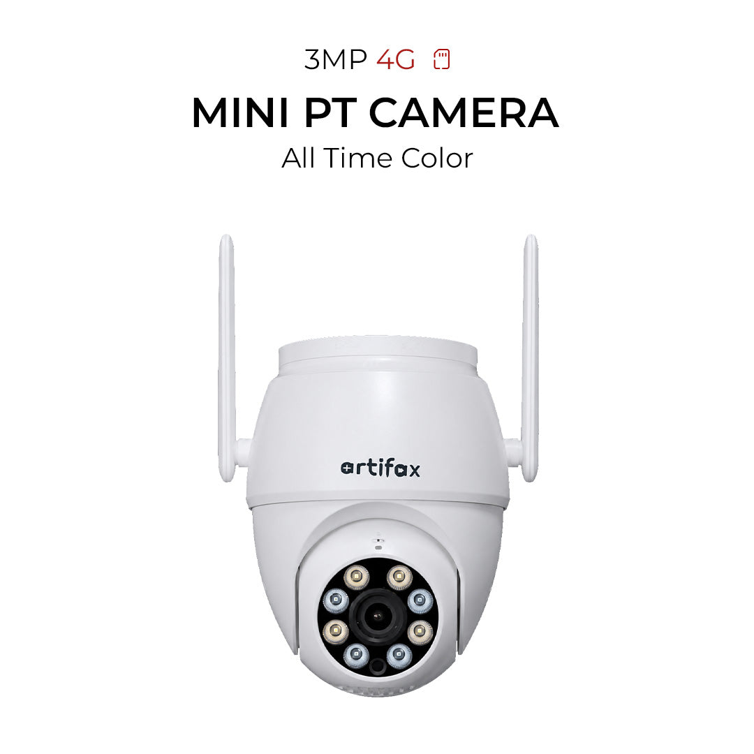 Artifax 3MP 4G Mini PT All-Time Color Camera
