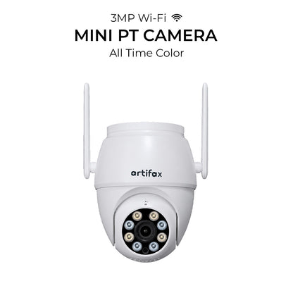 Artifax 3MP Wi-Fi Mini PT All-Time Color Camera