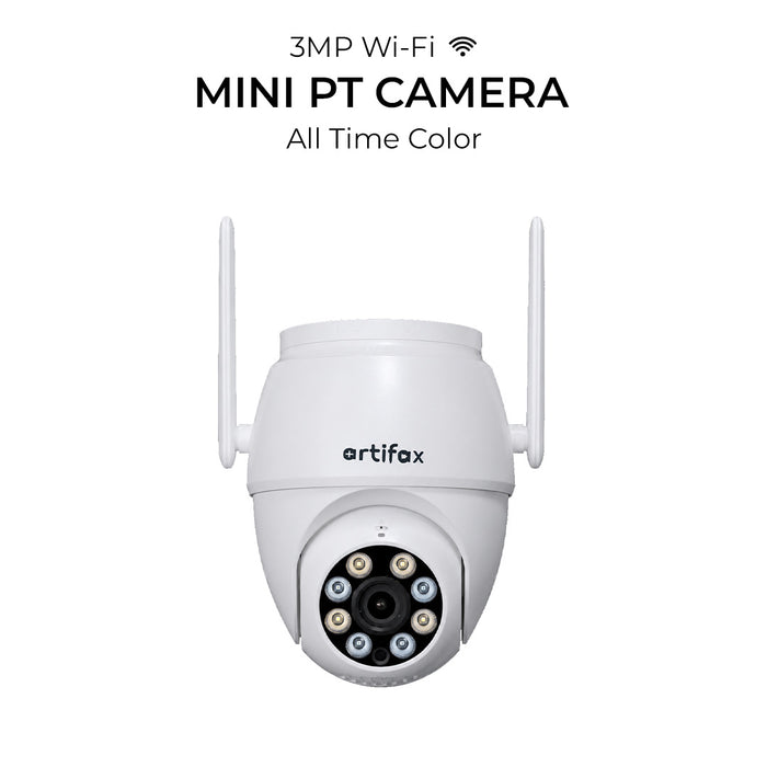 Artifax 3MP Wi-Fi Mini PT All-Time Color Camera