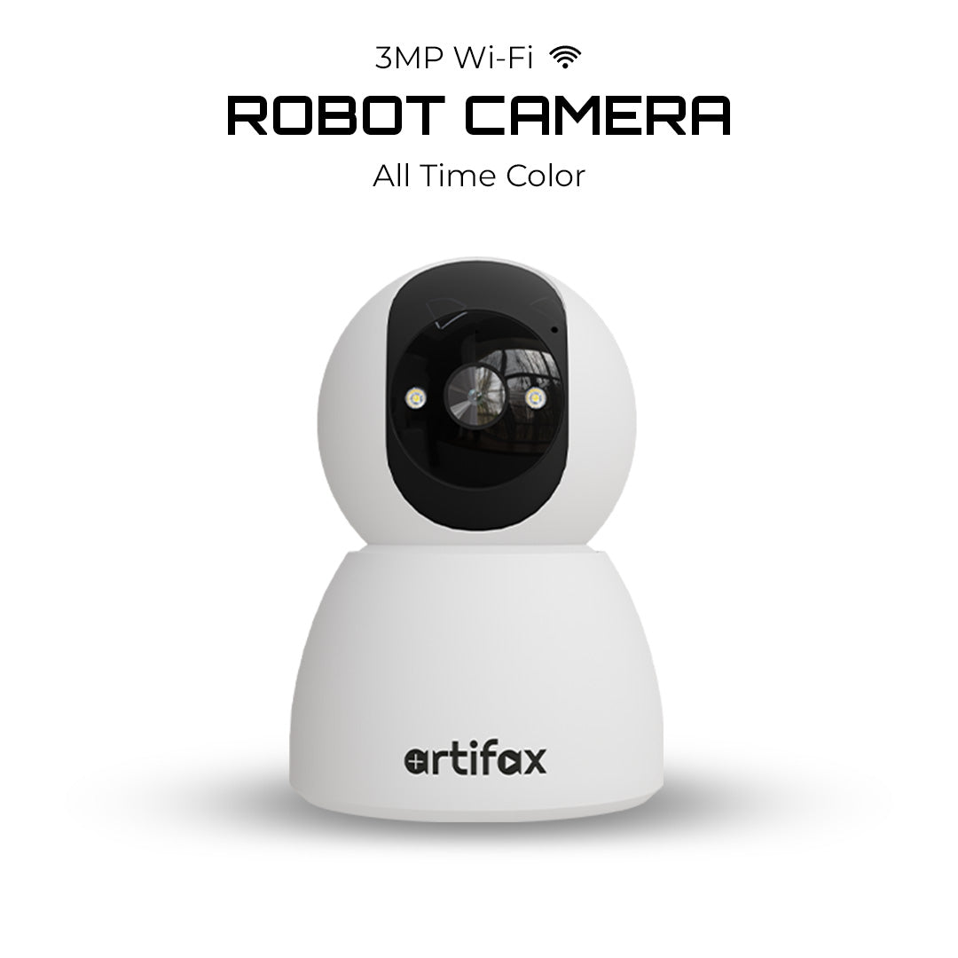 Artifax 3MP Wi-Fi All-Time Color Robot Camera