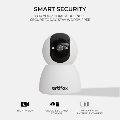 Artifax 3MP Wi-Fi All-Time Color Robot Camera