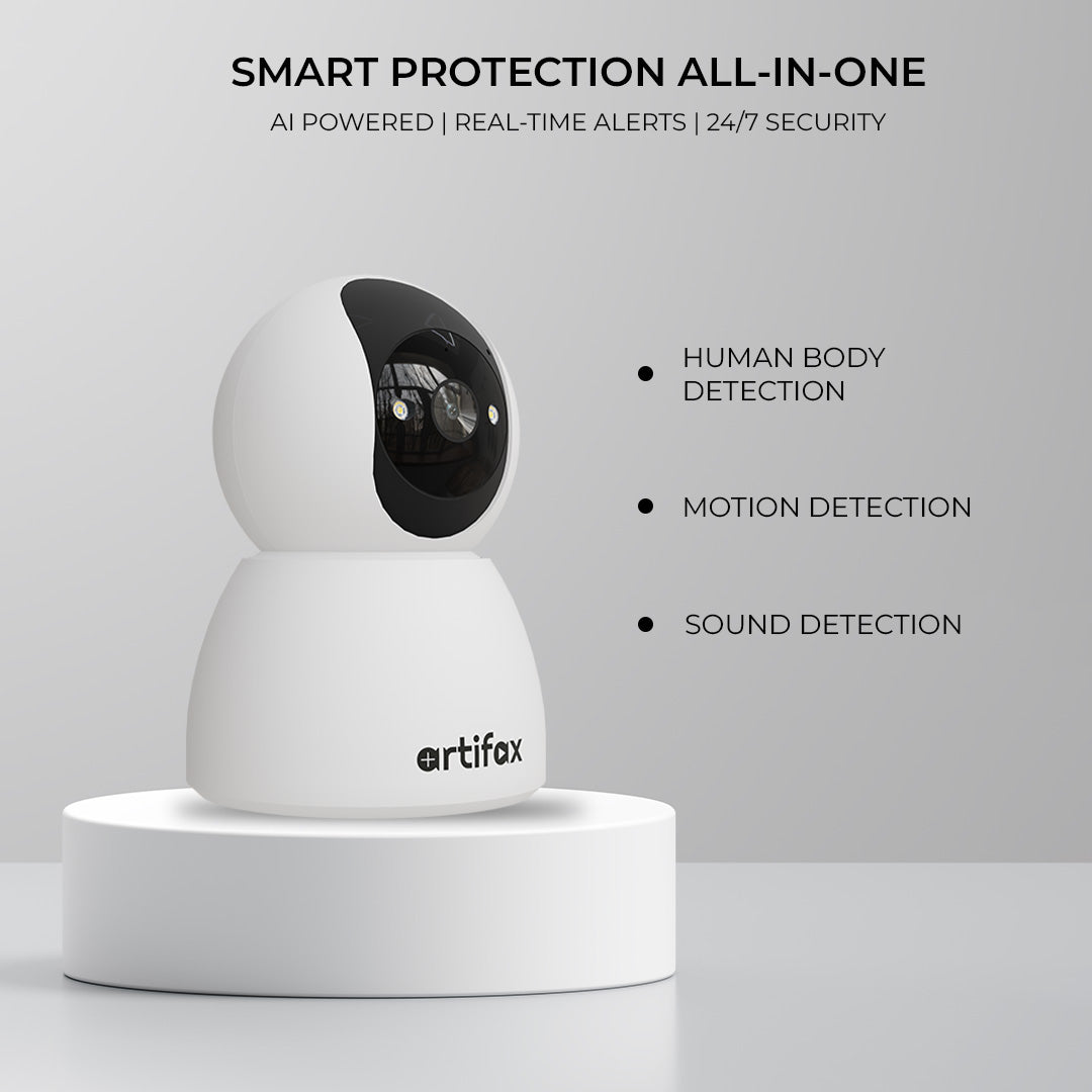Artifax 3MP Wi-Fi All-Time Color Robot Camera