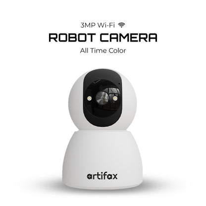 Artifax 3MP Wi-Fi All-Time Color Robot Camera