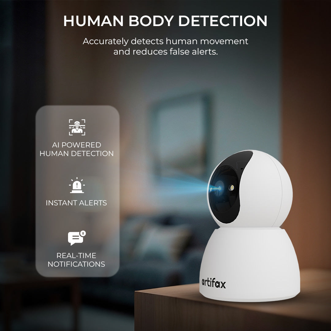 Artifax 3MP Wi-Fi All-Time Color Robot Camera
