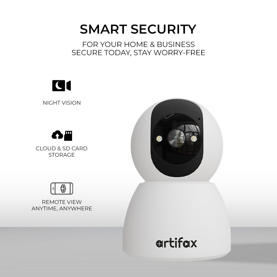 Artifax 3MP Wi-Fi All-Time Color Robot Camera