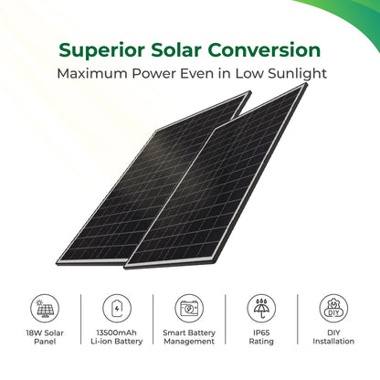 Artifax Solar Power Bank 13500mAh
