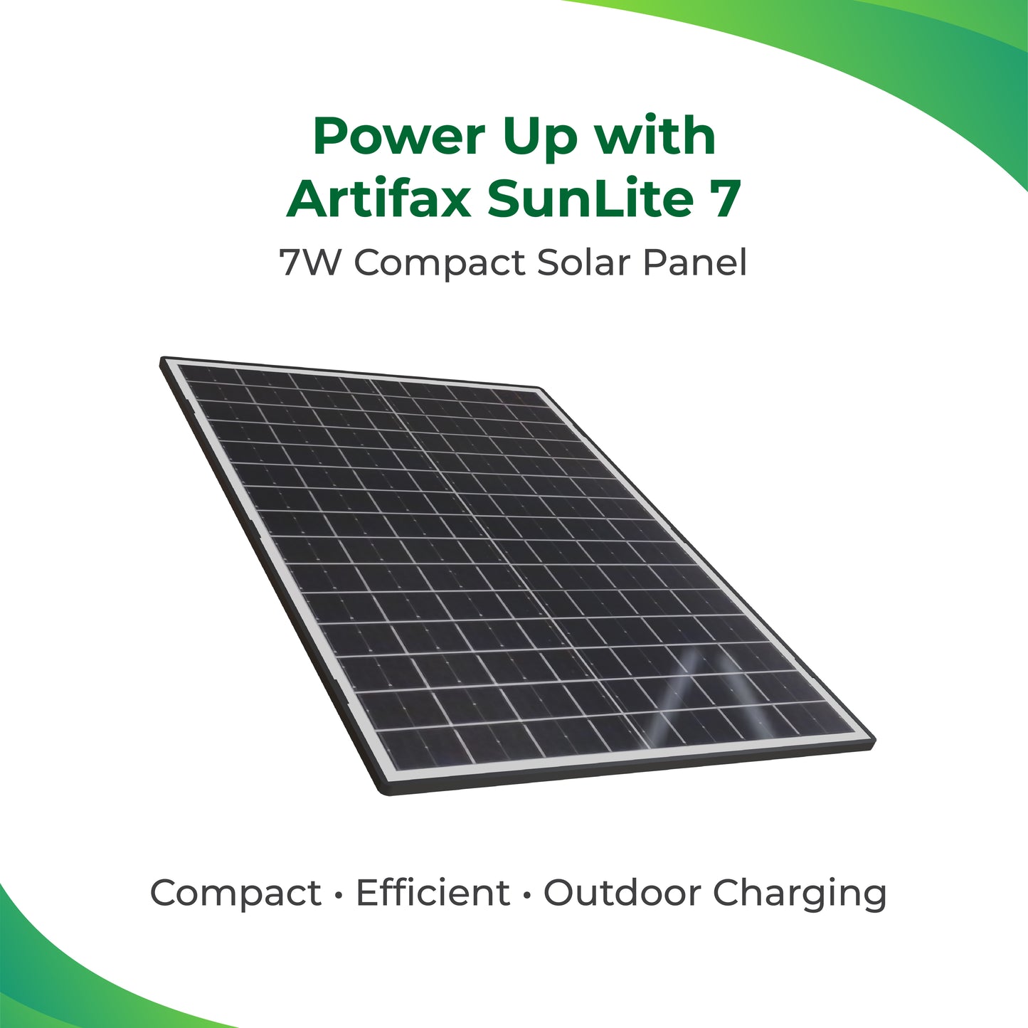 Artifax 7W Solar Panel