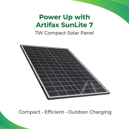 Artifax 7W Solar Panel